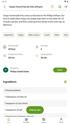 Kitchen+ Airfryer recipes android App screenshot 2